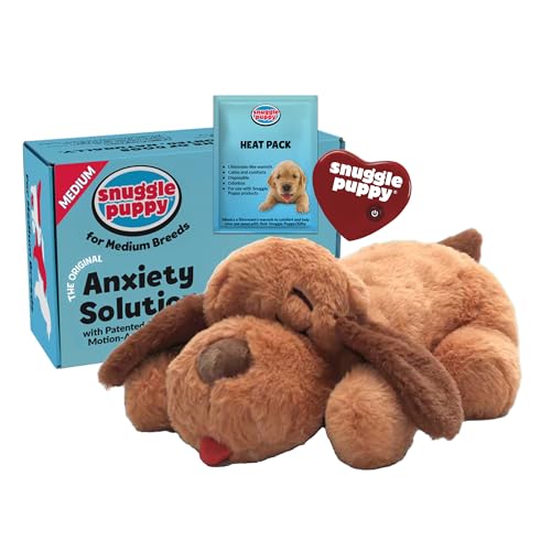 Snuggle Puppy Heartbeat Toy (Biscuit / 1 Count (Pack of 1))