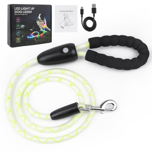 4Ft Light Up Dog Leash