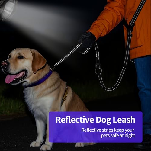Hands Free Dog Leash by Kazazoo (Black / M)