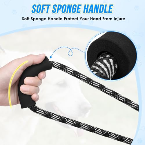 Hands Free Dog Leash (Black Diagonal Stripe)