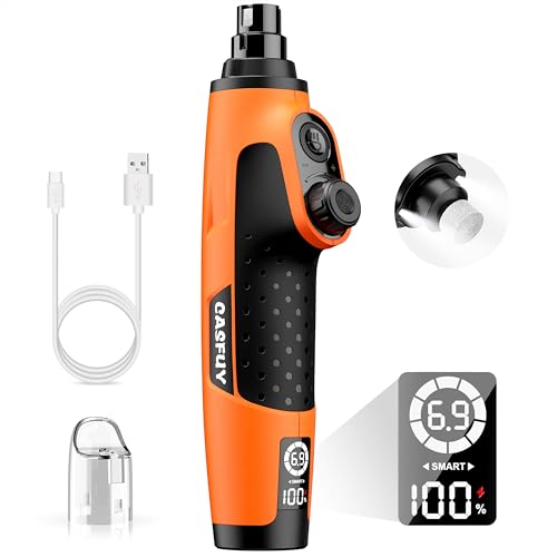 Smart 6 Speed Dog Nail Grinder (Orange)