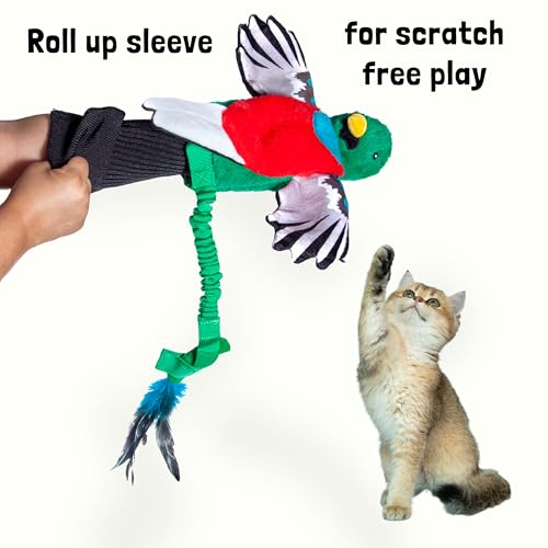 Pupr Pals Cat Wrestling Glove (Large / Quetzal + Catnip)
