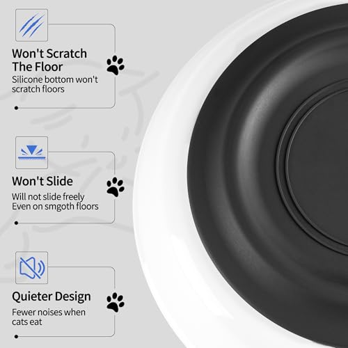 Cat Food Bowls (Deep Dish | 3 PCS / Fishbone)