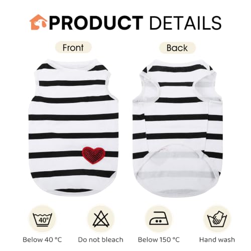 Dog Shirts for Extra (White-Vest / X-Small)