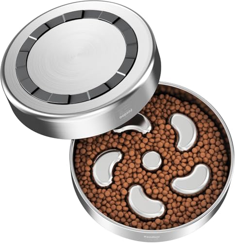 Slow Feeder Dog Bowl (Spiral-2Pack / M 2~2.5Cups)