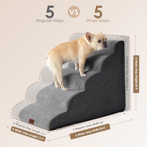 Curved Dog Stairs Ramp
