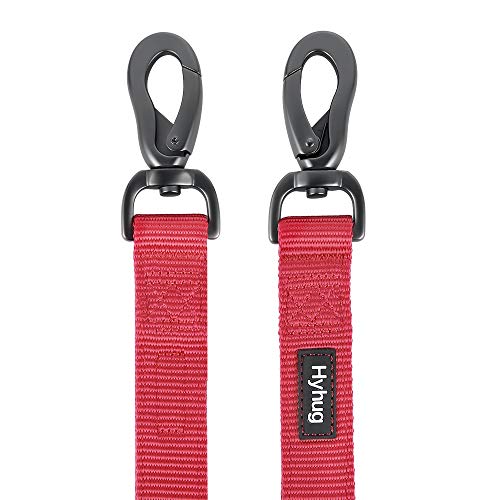 Short Dog Leash 18" (Red / 18 Inches)