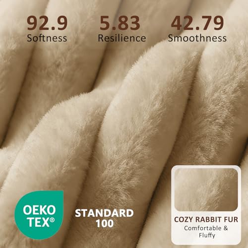 Dog Beds Large Sized Dog (Beige / L(35"x23"x4"))
