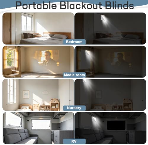 Linen 100% Blackout Curtain (Light Grey / 118"W x 57"L (Pack of 1))