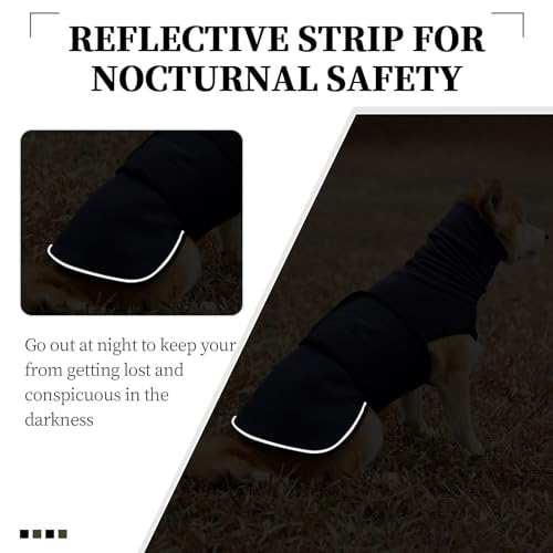 Dog Calming Vest with Hoodie (2XL / NavyBlue)