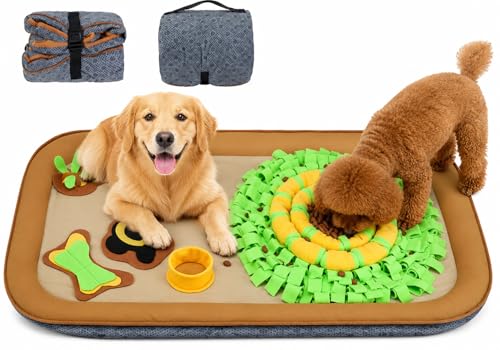 2IN1 Dog Bed Mat&Snuffle Mat for Dogs Large Breed