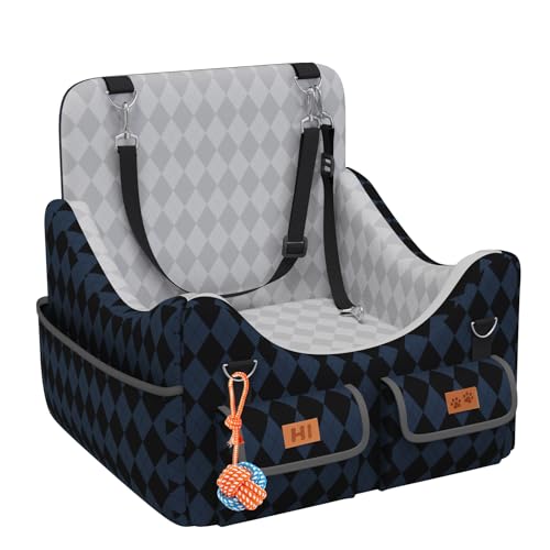 Dog Car Seat for Small (Dark Blue/Black / Medium)