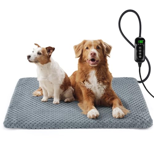 Extra Large Pet Heating Pad (XL: 47" x 28" / Grey)