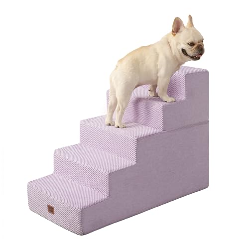 Dog Stairs for High Bed 22.5" H (Lilac / Standard 15.7" x 30" x 22.5")