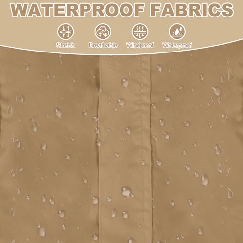 ADINIKIA Dog Raincoat (M / KhakiGreen)