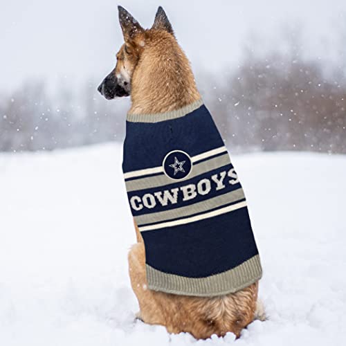 NFL Dallas Cowboys Dog Sweater (X-Large / Dallas Cowboys)