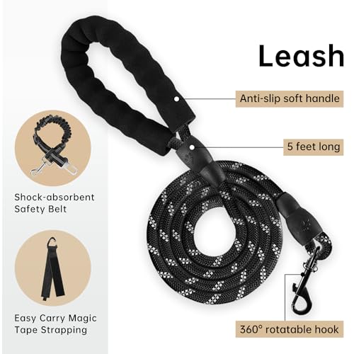 No Pull Dog Harness for Small Dogs (Light Brown / Small)