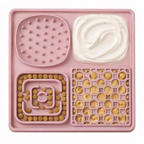 Hearth & Paw Silicone Lick Mat for Dogs (Blush Pink)