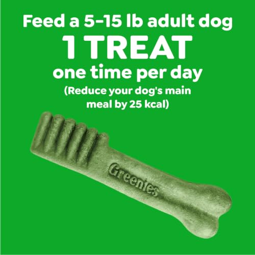 Teenie Original Natural Dental Dog Treats (65 Count (Pack of 1))