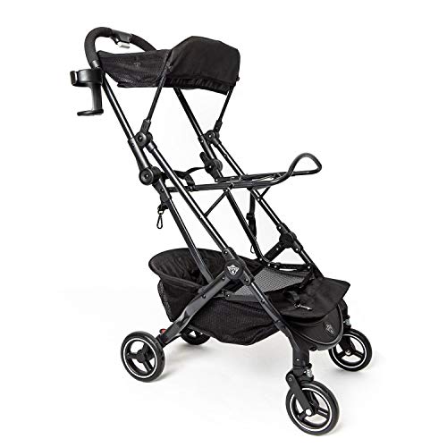 3-in-1 Luxury Pet Carrier, Booster Seat and Stroller for Small and Medium Size Dogs and Cats, No Assembly Required, Black (Chickadee)