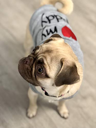 Dog Shirt 100% Cotton Shirts for Small Dogs (Small (5-8lbs))
