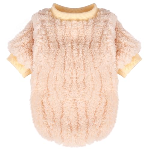 Small Dog Sweaters (Ivory,Pink,Coral / X-Large)