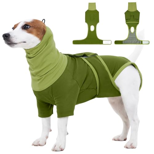 Dog Surgery Suit Female Spay (X-Small / New Version- Green)