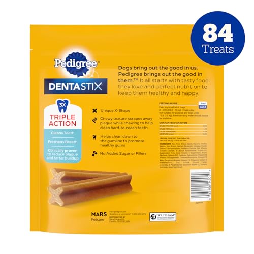 Dentastix Small & Medium Dental Dog Treats (84 Count (Pack of 1))
