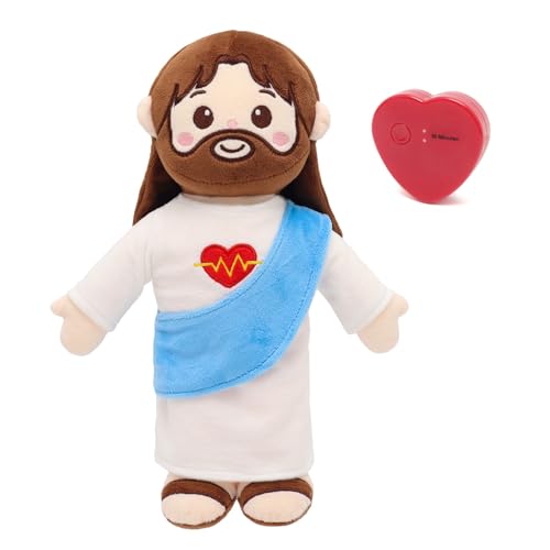 Jesus Plush Doll with Heartbeat Vibration