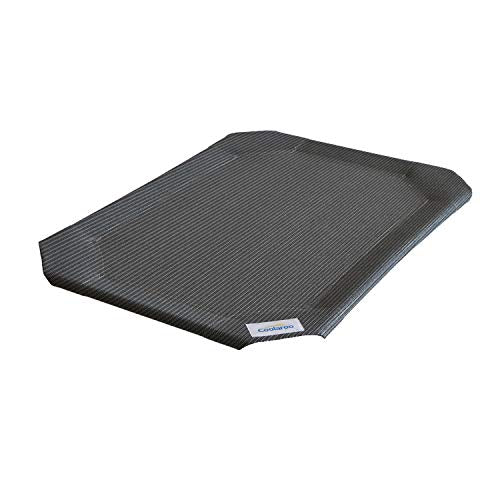 The Original Elevated Pet Bed Replacement Cover (Gunmetal / Large / Large)