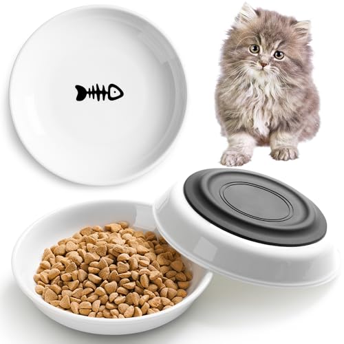 Cat Food Bowls (Deep Dish | 3 PCS / Fishbone)