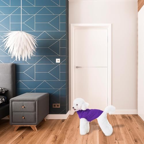 Dog Sweater for Small Dogs (Purple / Small)