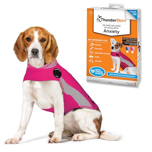 for Dogs Calming Anxiety Vest (Pink / Medium)