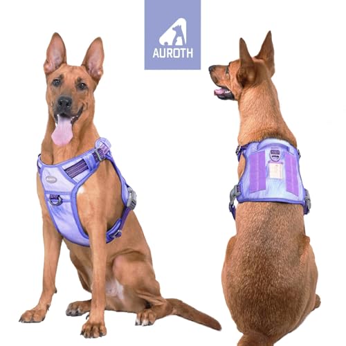 Dog Harness for Large Dogs (Very Peri / L(Neck:18-29",Chest:24-37"),45-80 lbs)