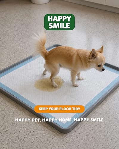 Happy Smile Dog Pee Pad Holder with 2 Starter Pads - PetSolution