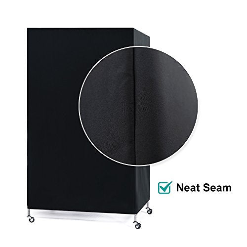 Pets Product Universal Birdcage Cover Blackout & Breathable Birdcage Cover for Pets' Good Night (21.0"L x 21.0"W x 28.0"H / Black)