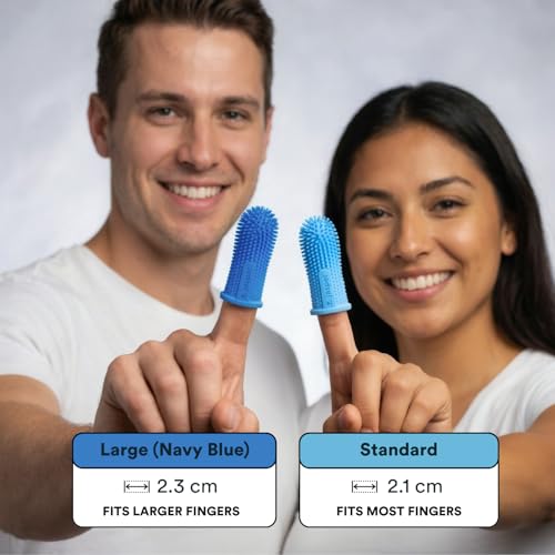 Dog Toothbrush (Blue (2-pack))