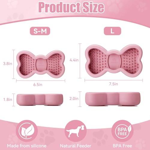 Lick Mat for Dogs (S / A-Pink)