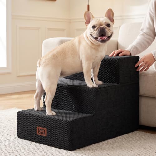 Dog Stairs 13.5" H (Black / Extra Wide 16.5" x 21" x 13.5")