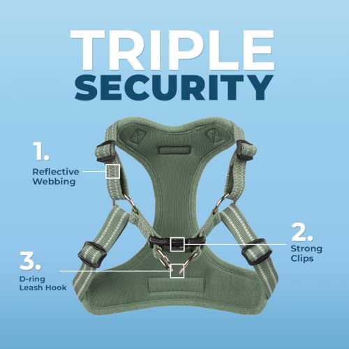 Voyager Adjustable Step (Harness Leash Set (Moss Green) / M)