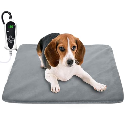 Pet Heating Pad (Medium: 18"x 18" / Grey)