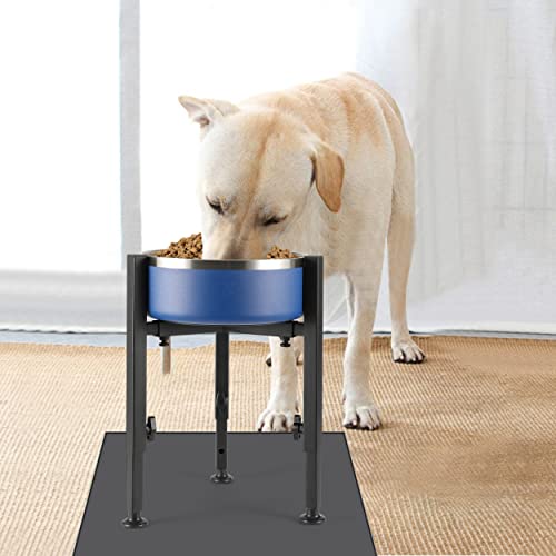 Single Dog Bowl Stand (Adjustable Wide 7"-11" Height: 8.5"-14.5")