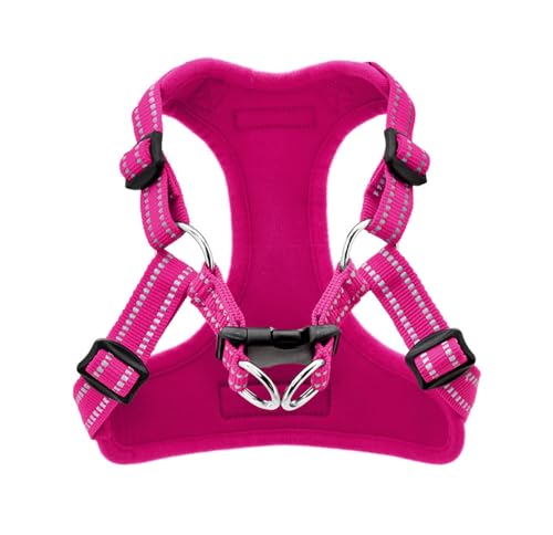 Voyager Step in Flex Adjustable Dog Harness (Harness (Fuchsia) / L)