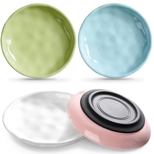 Non Slip Cat Food Bowl (Wave-4 Pack)