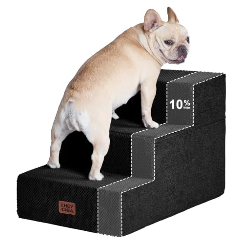 Dog Stairs 13.5" H (Black / Extra Wide 16.5" x 21" x 13.5")