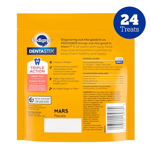 Dentastix Small & Toy Breed Dental Dog Treats (168 Count (Pack of 1))