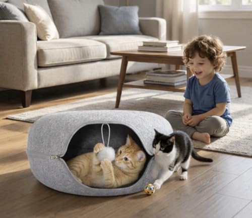 Cat Tunnel Bed