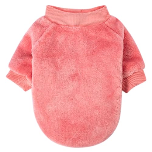 Dog Sweater 2 (Deep pink, Lavender / Large)