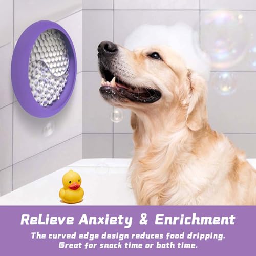 Dog Lick Bowl (Purple / Small)