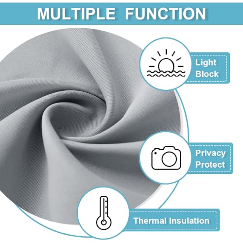 Classroom Door Window Cover Lockdown Shades Blackout (Sliver Grey / 12"W x 30"L (Pack of 1))